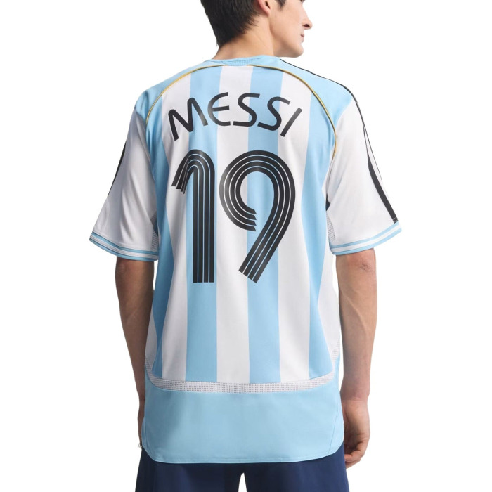 Джерси adidas Argentina Home 2006 Messi Jersey White/Clear Blue Джерси adidas Argentina Home 2006 Messi Jersey White/Clear Blue