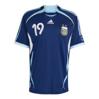 adidas Argentina Away 2006 Messi Jersey Dark Blue