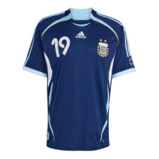 adidas Argentina Away 2006 Messi Jersey Dark Blue
