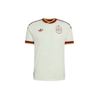 adidas Spain 26 Away Authentic Jersey Off White
