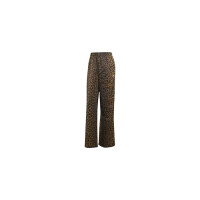 adidas Womens Originals Wide Leg Satin Joggers Bronze Strata