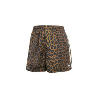 adidas Womens Satin Shorts Multicolor/Bronze Strata