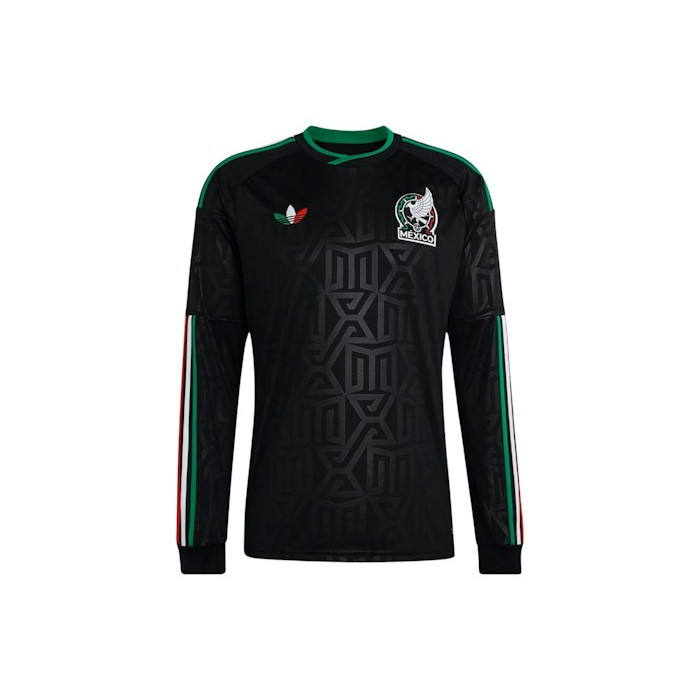 Джерси adidas Mexico 26 Third Long Sleeve Jersey Black Джерси adidas Mexico 26 Third Long Sleeve Jersey Black