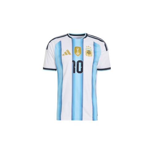 adidas Argentina 26 Home Authentic Messi Jersey White/Icey Blue/Light Blue