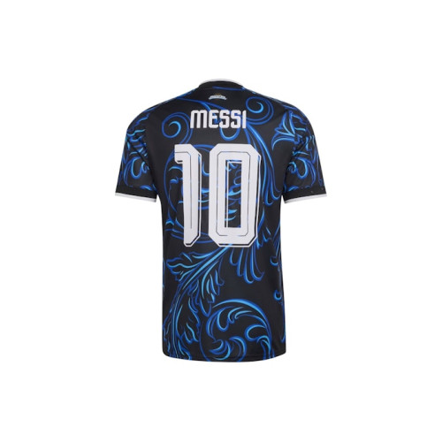 Adidas Argentina 26 Away Messi Jersey Black/Lucid Blue/Blue Burst Adidas Argentina 26 Away Messi Jersey Black/Lucid Blue/Blue Burst