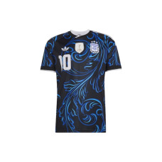 adidas Argentina 26 Away Messi Jersey Black/Lucid Blue/Blue Burst