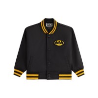 Kith x Batman Kids Satin Bomber Jacket Black