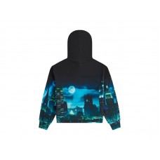 Kith x Batman Kids Gotham Nelson Hoodie Black