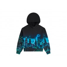 Kith x Batman Kids Gotham Nelson Hoodie Black