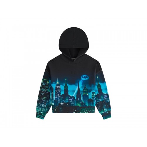 Оригинальный шмот Kith x Batman Kids Gotham Nelson Hoodie Black