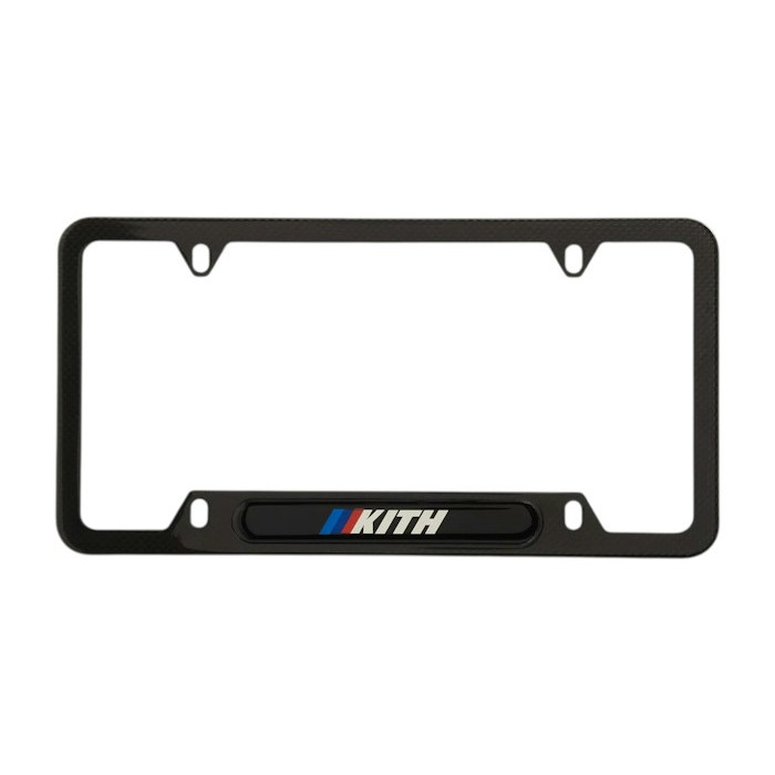 Рамка номерного знака Kith x BMW Carbon Fiber License Plate Black Рамка номерного знака Kith x BMW Carbon Fiber License Plate Black