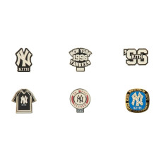 Kith x New York Yankees Set of 6 Pin Multi