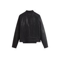 Kith x Batman Wayne Industries Moto Jacket Black
