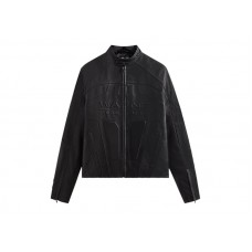 Kith x Batman Wayne Industries Moto Jacket Black