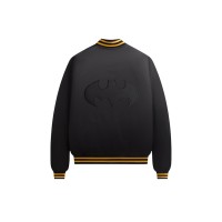 Kith x Batman Satin Bomber Jacket Black
