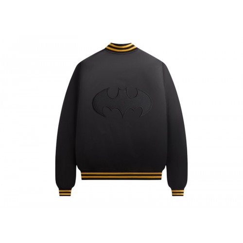 Оригинальный шмот Kith x Batman Satin Bomber Jacket Black