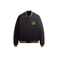 Kith x Batman Satin Bomber Jacket Black