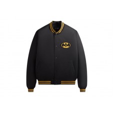 Kith x Batman Satin Bomber Jacket Black