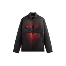 Kith x Batman Brixton Quilted Puffed Jacket Black