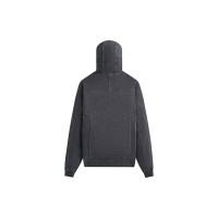 Kith x Batman Quarter Zip Moto Hoodie Black