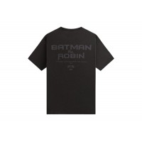 Kith x Batman And Robin Logo Vintage Tee Black