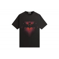 Kith x Batman And Robin Logo Vintage Tee Black