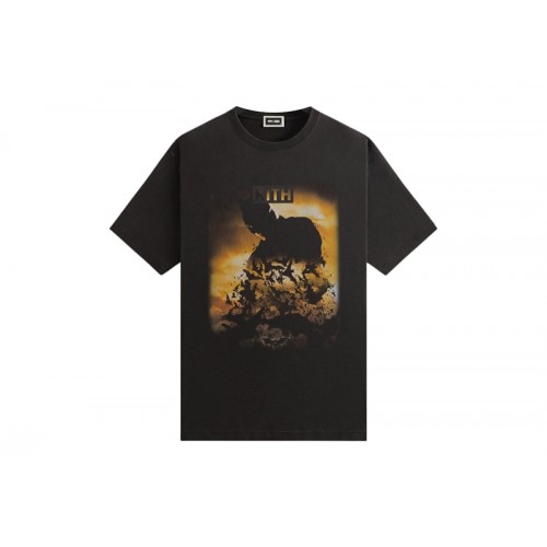 Оригинальный шмот Kith x Batman Begins Vintage Tee Black