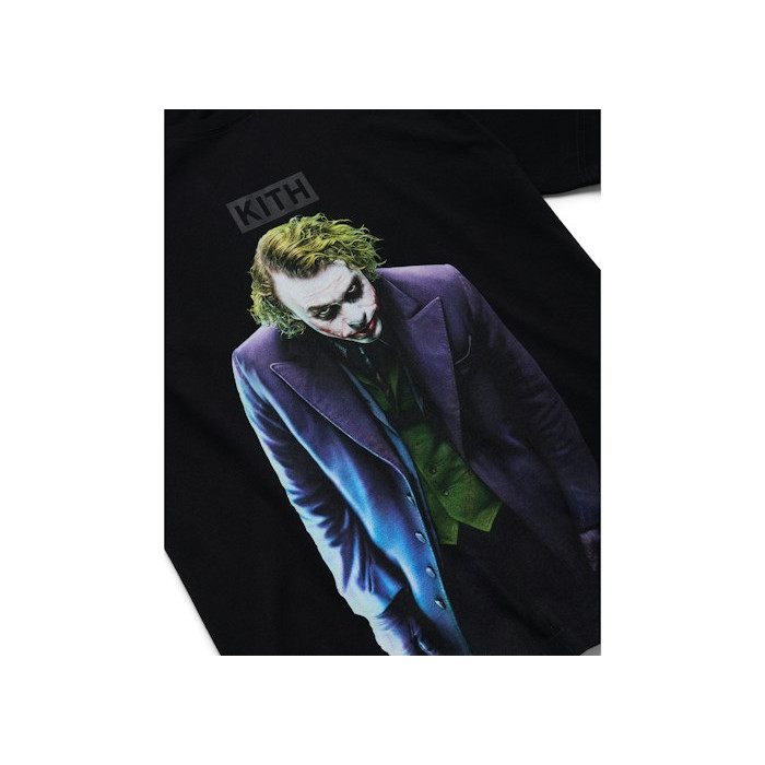Футболка Kith x Batman Joker Tee Black Футболка Kith x Batman Joker Tee Black