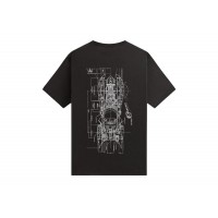 Kith x Batman Schematics Vintage Tee Black