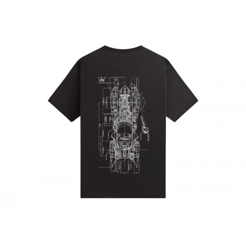 Оригинальный шмот Kith x Batman Schematics Vintage Tee Black