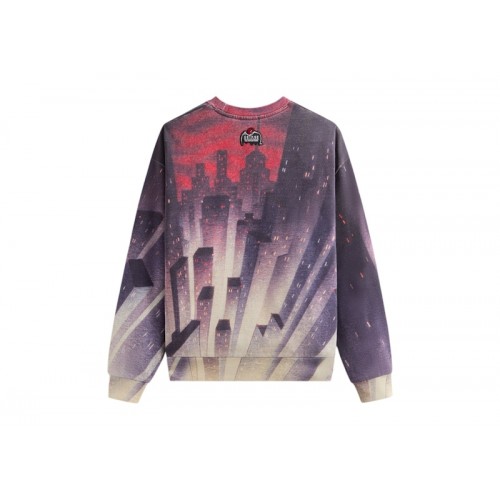 Оригинальный шмот Kith x Batman Animated City Vintage Nelson Crewneck Allure