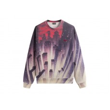 Kith x Batman Animated City Vintage Nelson Crewneck Allure