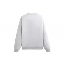 Kith x Batman Bats Vintage Nelson Crewneck Light Heather Grey