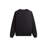 Kith x Batman Logo Vintage Nelson Crewneck Black