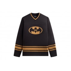 Kith x Batman Long Sleeve Malik Jersey Black