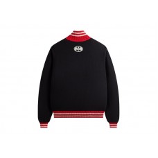 Kith x Batman Wyona Quarter Zip Sweater Black