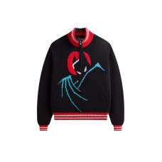 Kith x Batman Wyona Quarter Zip Sweater Black