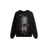 Kith x Batman Batmobile Crewneck Sweater Black