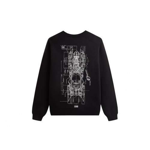 Оригинальный шмот Kith x Batman Batmobile Crewneck Sweater Black