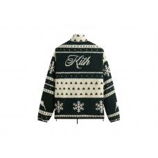 Kith Kithmas All-Over Printed Sherpa Jacket Stadium