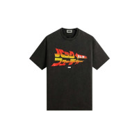 Kith x Back to the Future Japanese Title Vintage Tee Black