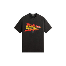 Kith x Back to the Future Japanese Title Vintage Tee Black
