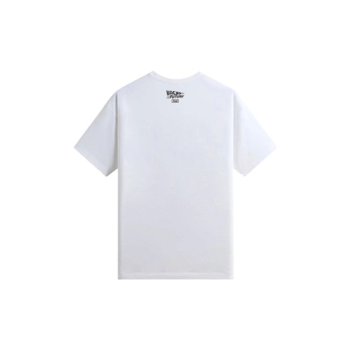 Kith x Back to the Future II Movie Poster Vintage Tee White Kith x Back to the Future II Movie Poster Vintage Tee White