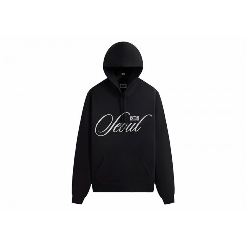 Оригинальный шмот Kith Seoul Nelson Hoodie Black