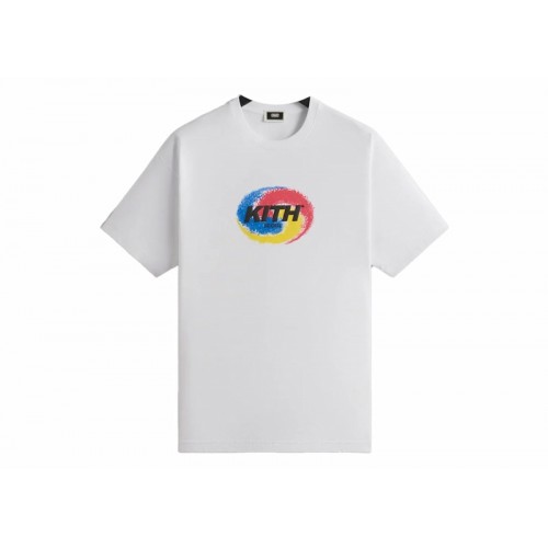 Оригинальный шмот Kith Seoul Spiral Vintage Tee White