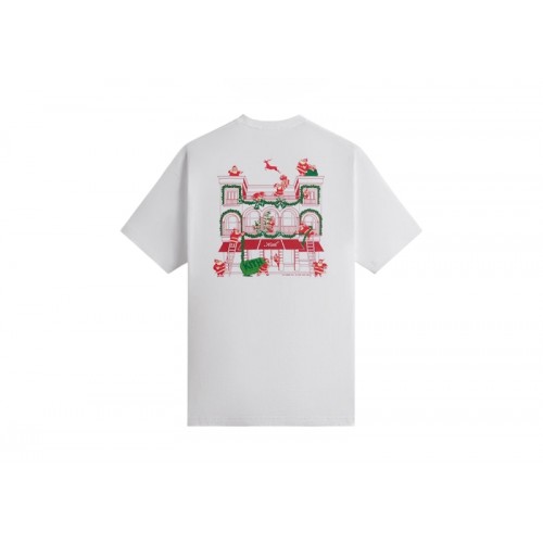 Оригинальный шмот Kith Kithmas Comic Santa Rodeo Tee White