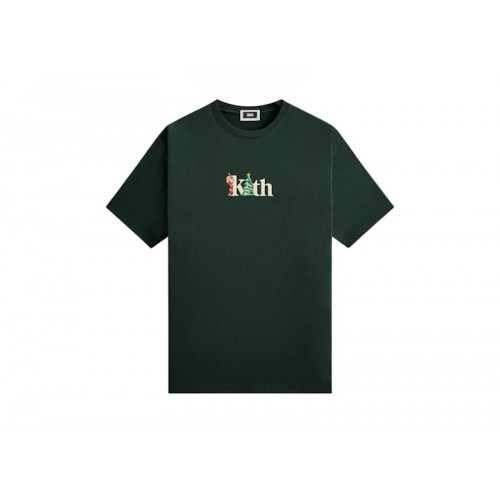 Оригинальный шмот Kith Kithmas Comic Santa Rodeo Tee Stadium