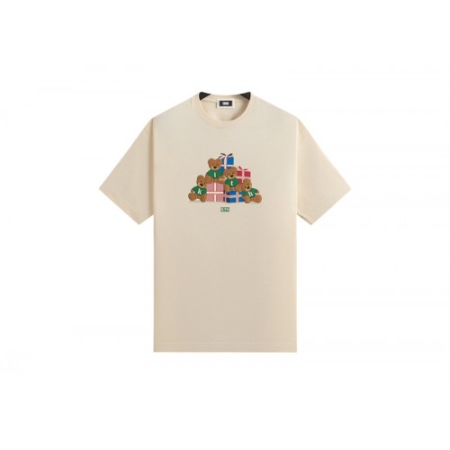 Оригинальный шмот Kith Kithmas Teddy Tee Sandrift