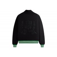 Kith x NFL 47 Jets Wyona Full Zip Sweater Black