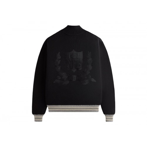 Оригинальный шмот Kith x NFL 47 Raiders Wyona Full Zip Sweater Black